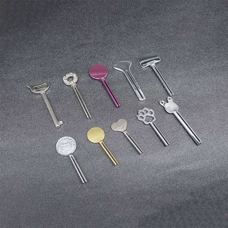 Metalen Tandpasta Dispenser Gezichtsreiniger Tandpasta Tube Squeezer Sleutelvorm Cosmetica Tube Squeezer Metalen Tandpasta Dispenser Gezichtsreiniger Tandpasta Tube Squeezer Sleutelvorm Cosmetica Tube Squeezer