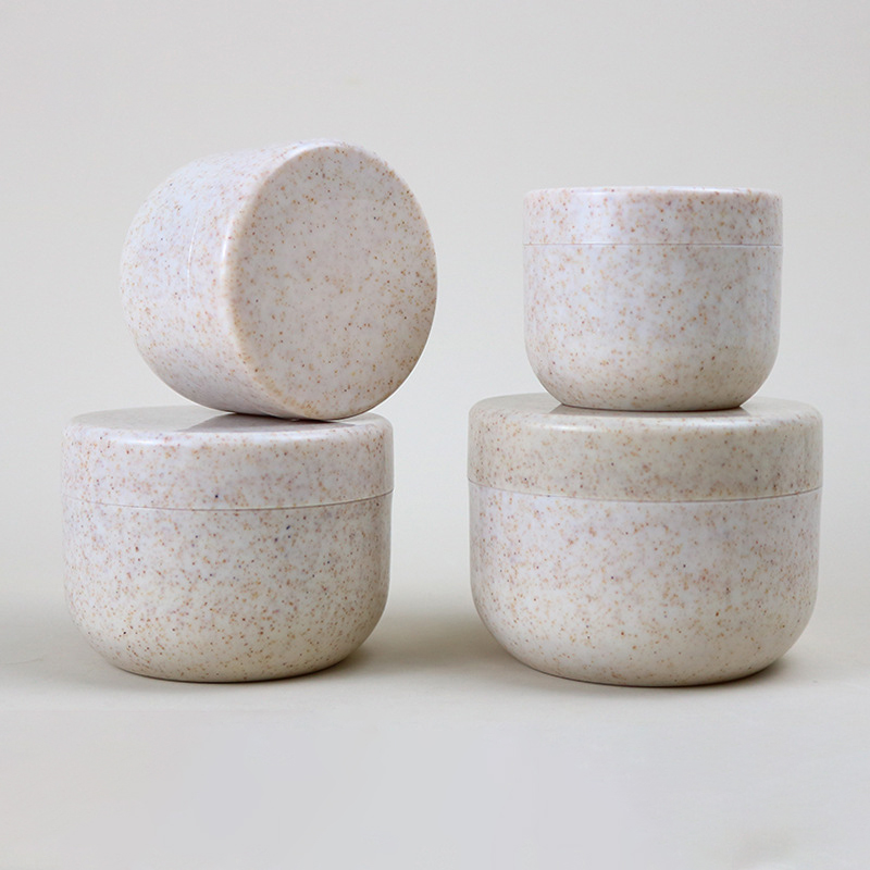 Tarwe Stro Container Pot Brede Mond 80g 120g 200g 250g Huidverzorging Crème Fles Cosmetica gezicht Zalfpotje met Deksels Tarwe Stro Container Pot Brede Mond 80g 120g 200g 250g Huidverzorging Crème Fles Cosmetica gezicht Zalfpotje met Deksels