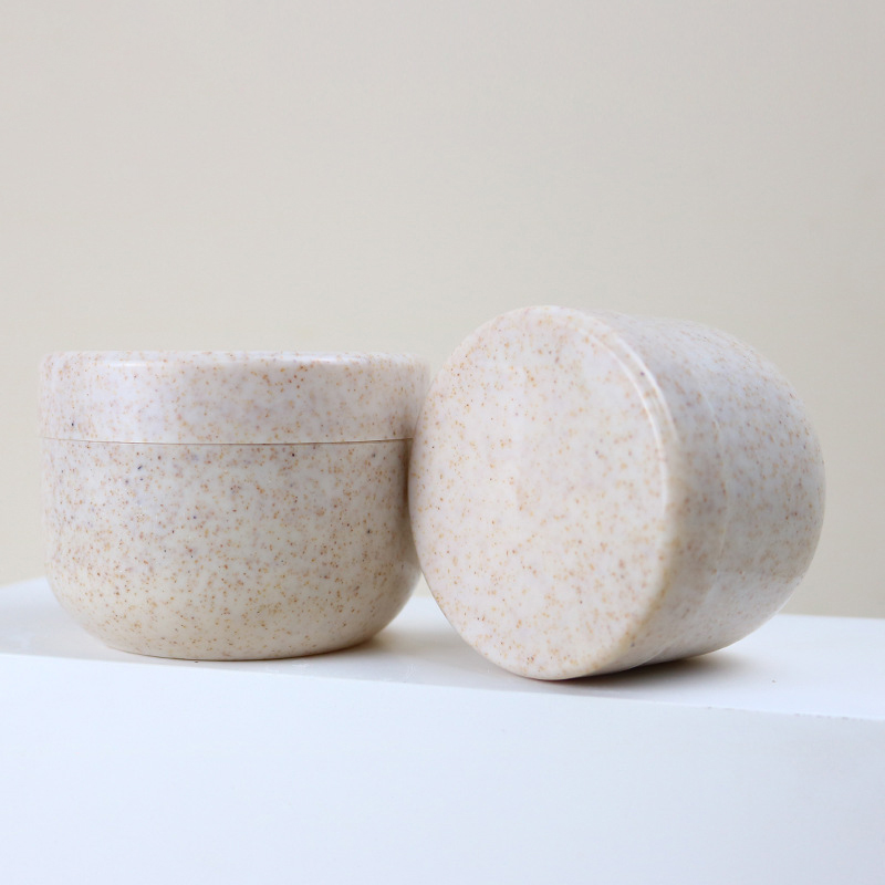Tarwe Stro Container Pot Brede Mond 80g 120g 200g 250g Huidverzorging Crème Fles Cosmetica gezicht Zalfpotje met Deksels Tarwe Stro Container Pot Brede Mond 80g 120g 200g 250g Huidverzorging Crème Fles Cosmetica gezicht Zalfpotje met Deksels