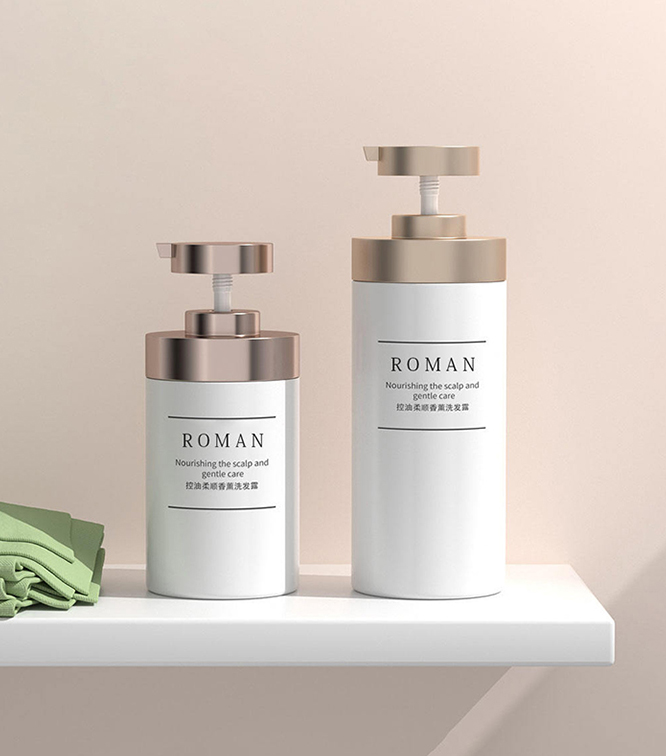 Plastic huidverzorgingsfles