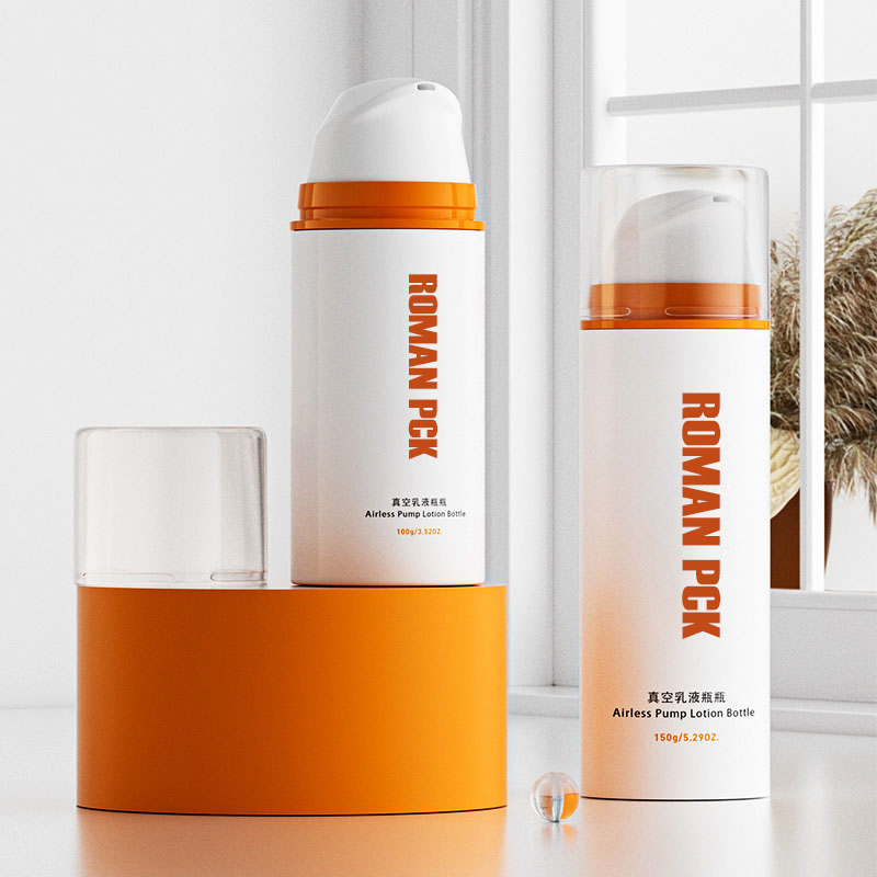 Cosmetische Airless Fles Serie 30 ml 50 ml 100 ml Witte Airless Pompfles Vacuüm Lotion Essentie Gezichtscrème Airless Fles