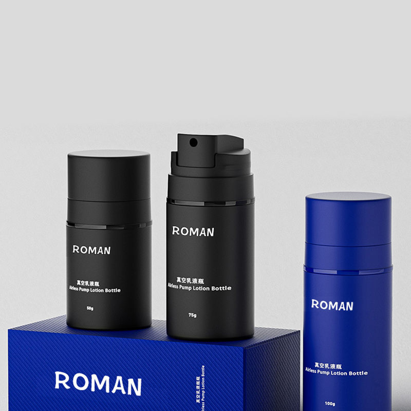 Matzwarte lotionfles 15 ml 30 ml 50 ml 100 ml 120 ml 150 ml Huidverzorging Essentie Pomp Airless Fles voor cosmetische verpakkingen Matzwarte lotionfles 15 ml 30 ml 50 ml 100 ml 120 ml 150 ml Huidverzorging Essentie Pomp Airless Fles voor cosmetische verpakkingen