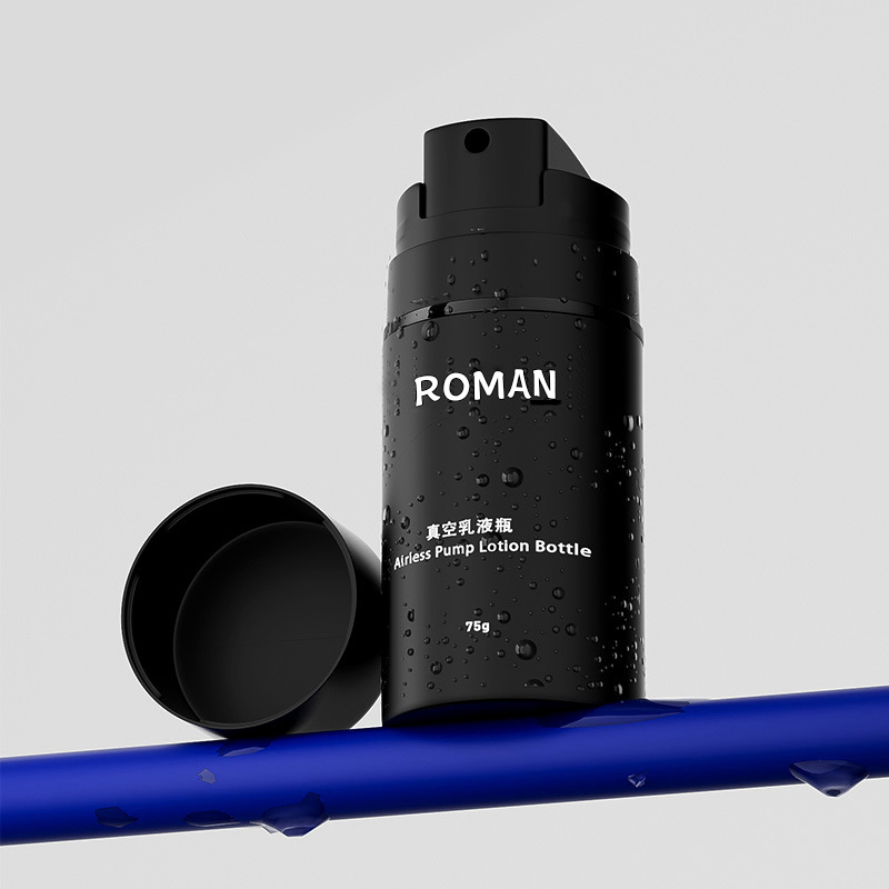 Matzwarte lotionfles 15 ml 30 ml 50 ml 100 ml 120 ml 150 ml Huidverzorging Essentie Pomp Airless Fles voor cosmetische verpakkingen Matzwarte lotionfles 15 ml 30 ml 50 ml 100 ml 120 ml 150 ml Huidverzorging Essentie Pomp Airless Fles voor cosmetische verpakkingen
