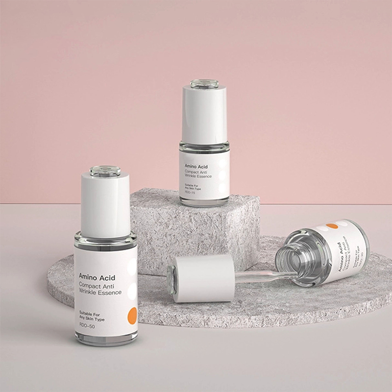 5 ml 10 ml 15 ml 20 ml kleine Schoonheid Fancy Lege Essentiële Olie Fles Plastic Amber Transparante Fles Met Druppelflessen voor Huidverzorging