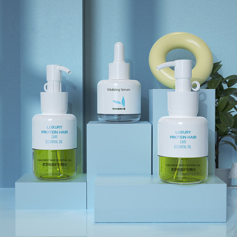 Grote Volume Druppelaar 50 ml 80 ml 100 ml Plastic Haarolie Flessen Huidverzorging Verpakking Lege Plastic Lichaamsolie fles Verpakking