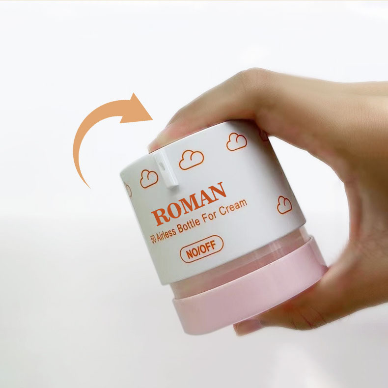 Cilindrische Airless Fles PP Lege 15g 30g 50g Cosmetische Gezichtscrème Huidverzorging Foundation Zonnebrandcrème Frosted Vacuümpomp potten Cilindrische Airless Fles PP Lege 15g 30g 50g Cosmetische Gezichtscrème Huidverzorging Foundation Zonnebrandcrème Frosted Vacuümpomp potten