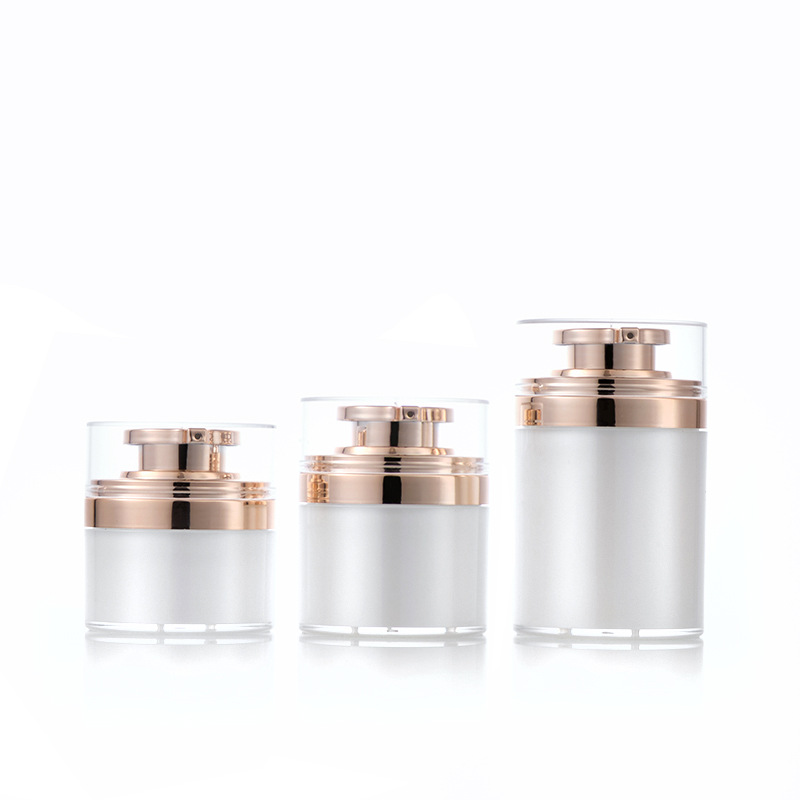 Goud 15g 30g 50g 100g Persoonlijke Verzorgingscrème Airless Pot Plastic Hervulbare Airless Pomp Airless Pot Goud 15g 30g 50g 100g Persoonlijke Verzorgingscrème Airless Pot Plastic Hervulbare Airless Pomp Airless Pot