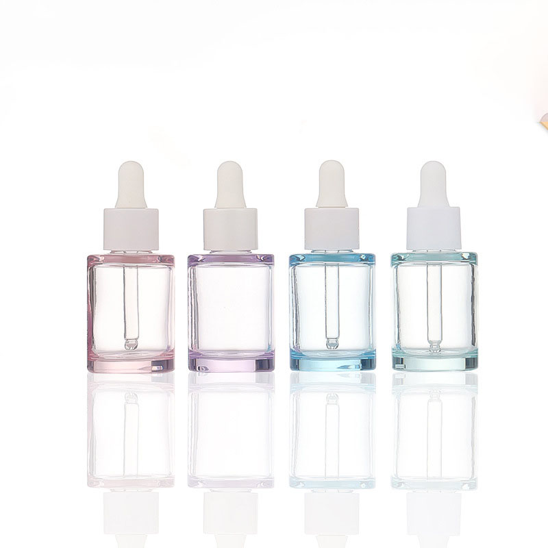 Plastic Huidverzorging Serum Verpakking PETG Dikwandige 30 ml Platte Schouder Essentiële Olie Dispenser Druppelflesje Plastic Huidverzorging Serum Verpakking PETG Dikwandige 30 ml Platte Schouder Essentiële Olie Dispenser Druppelflesje