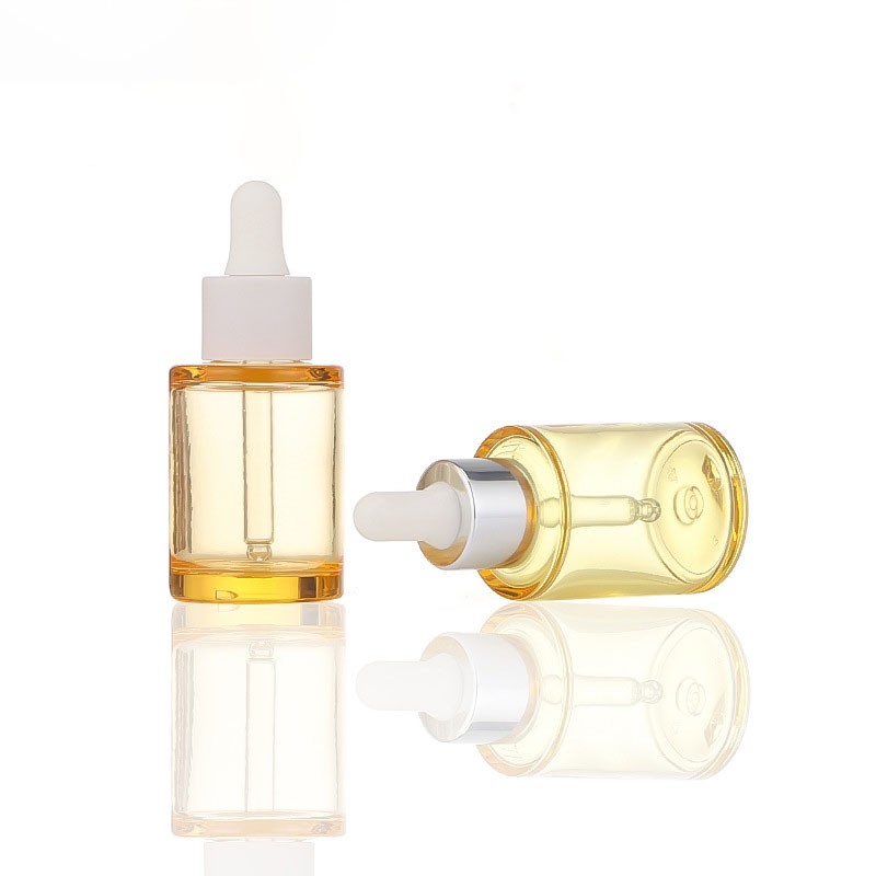 Plastic Huidverzorging Serum Verpakking PETG Dikwandige 30 ml Platte Schouder Essentiële Olie Dispenser Druppelflesje Plastic Huidverzorging Serum Verpakking PETG Dikwandige 30 ml Platte Schouder Essentiële Olie Dispenser Druppelflesje