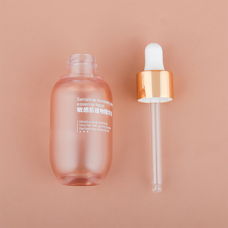 Huidverzorging etherische olie serum fles 1oz 2oz 4 oz 100ml 5ml 10ml 30ml groene Bule matte tinctuur druppelaar Boston plastic grote buik fles