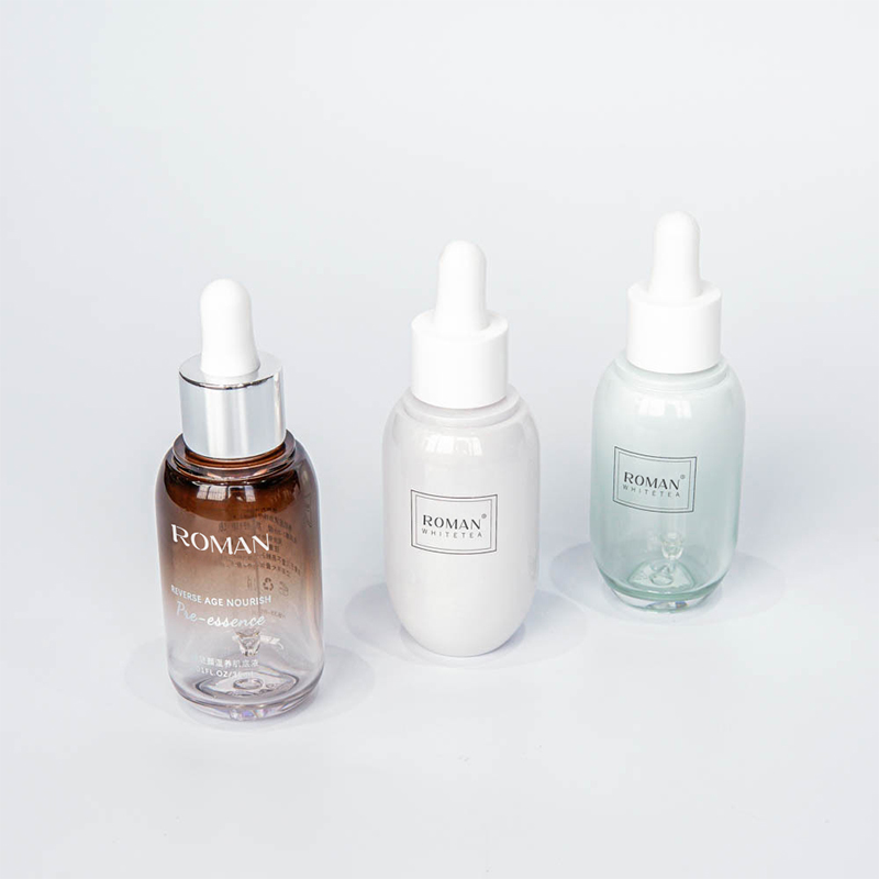 Huidverzorging etherische olie serum fles 1oz 2oz 4 oz 100ml 5ml 10ml 30ml groene Bule matte tinctuur druppelaar Boston plastic grote buik fles Huidverzorging etherische olie serum fles 1oz 2oz 4 oz 100ml 5ml 10ml 30ml groene Bule matte tinctuur druppelaar Boston plastic grote buik fles