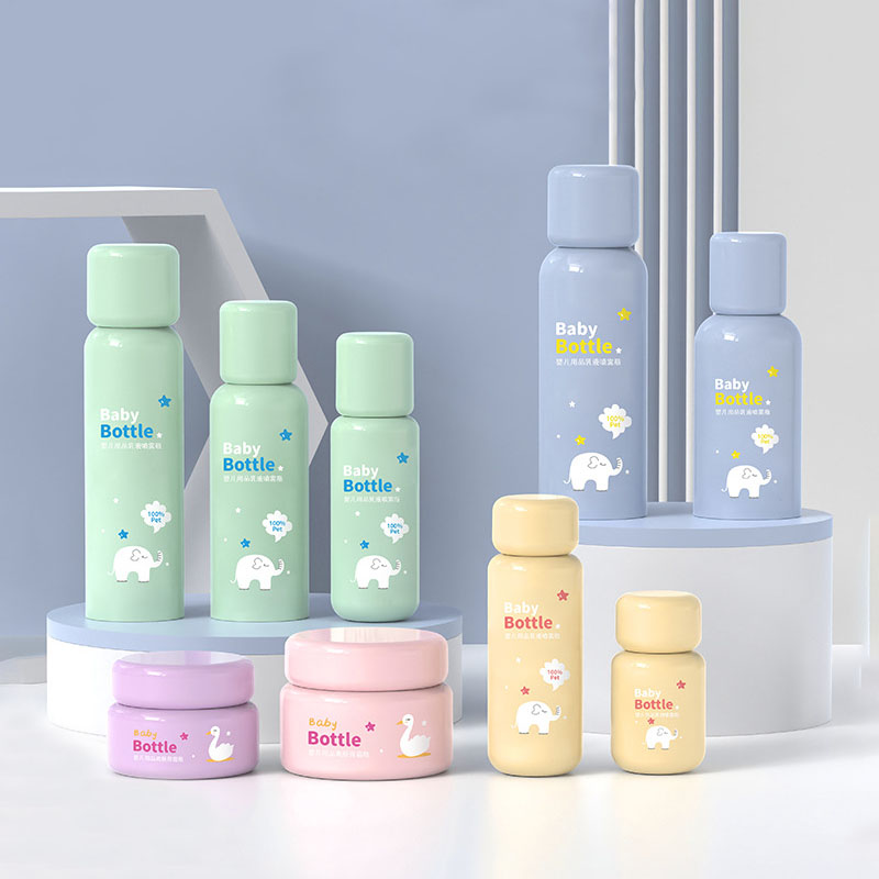 50 ml 100 ml 120 ml 150 ml 200 ml PET Plastic Cosmetische Subfles voor Zonnebrandcrème Desinfectiemiddel Vocht Mist Spray Parfum Essentiële Olie Gebruik