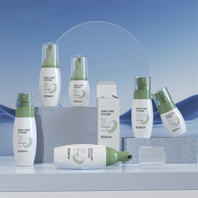 Zonnebrandcrème Spray 40 ml 60 ml 80 ml Hydraterende Toner PET Lege Witte Lichaam Fijne Mist Spray Fles voor Huidverzorging