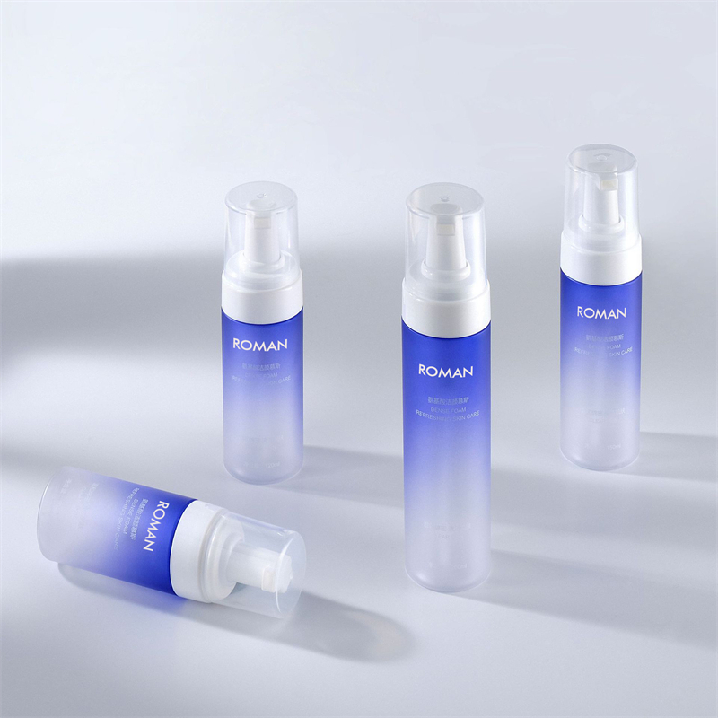 100 ml 120 ml 150 ml 200 ml PET Gradiënt Blauwe Kleur Schuim Zeepdispenser Schuimende Pompfles Douchegel Handwasfles Badkamerbenodigdheden 100 ml 120 ml 150 ml 200 ml PET Gradiënt Blauwe Kleur Schuim Zeepdispenser Schuimende Pompfles Douchegel Handwasfles Badkamerbenodigdheden