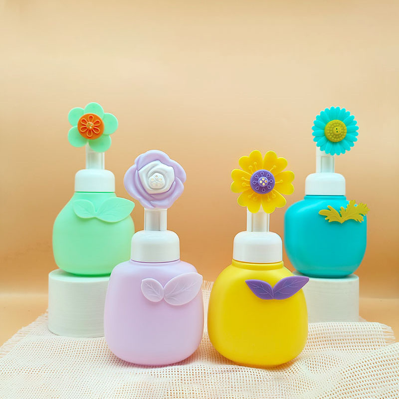 180 ml 200 ml 300 ml 350 ml Bloemschuimpompfles Leuke kinderen Schuimende pompdispenser Cosmetische fles Pomp Schuimoverdracht met bloemenborstel 180 ml 200 ml 300 ml 350 ml Bloemschuimpompfles Leuke kinderen Schuimende pompdispenser Cosmetische fles Pomp Schuimoverdracht met bloemenborstel