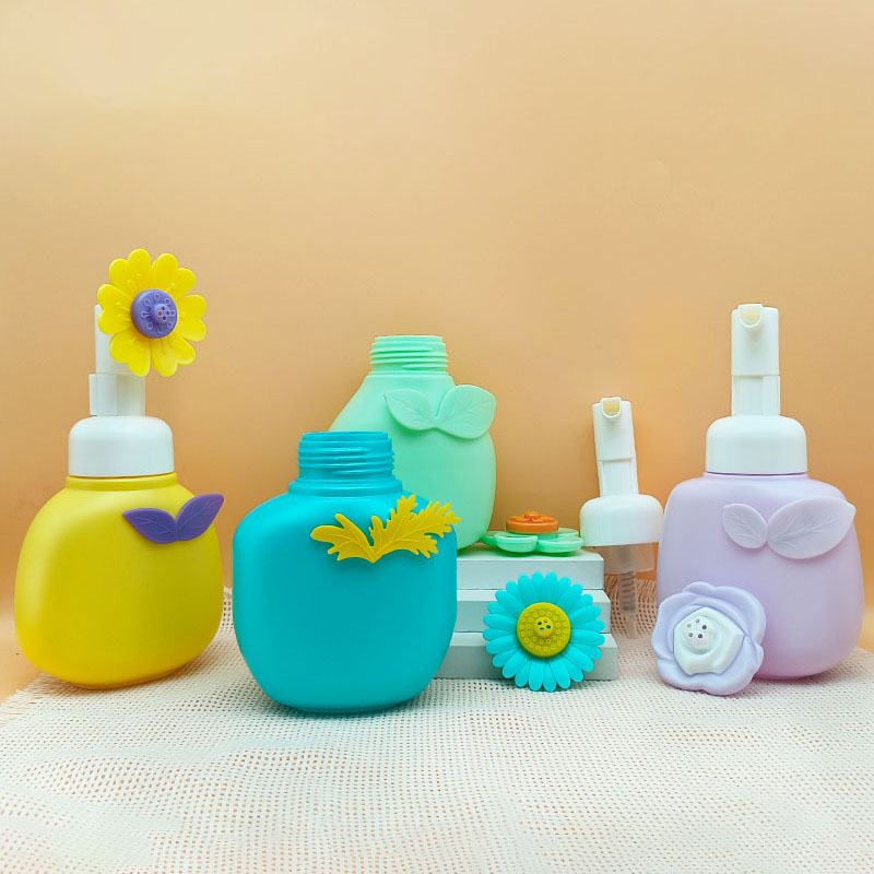 180 ml 200 ml 300 ml 350 ml Bloemschuimpompfles Leuke kinderen Schuimende pompdispenser Cosmetische fles Pomp Schuimoverdracht met bloemenborstel 180 ml 200 ml 300 ml 350 ml Bloemschuimpompfles Leuke kinderen Schuimende pompdispenser Cosmetische fles Pomp Schuimoverdracht met bloemenborstel