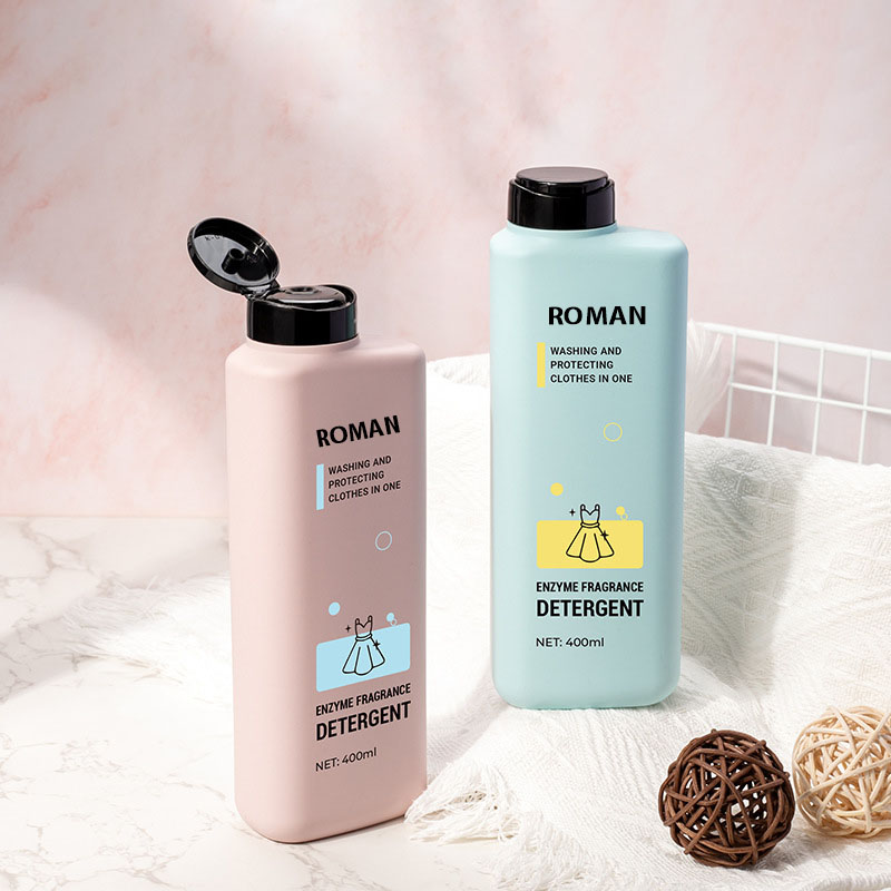 400 ml Plastic Flessen Flip Top Huisdier Wimper Shampoo Lege Lotion Knijp Afwasmiddel Fles Transparante Waterfles