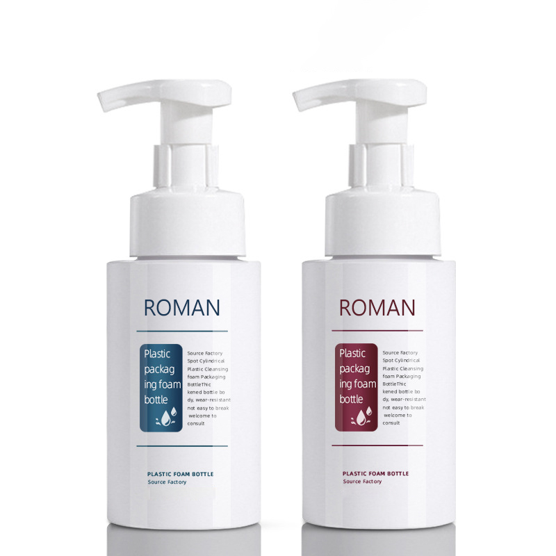 Plastic Leuke Ronde Handdesinfecterend Reinigingsschuim Pompfles 200 ml 300 ml 500 ml Maten voor Gezichtsreiniger Shampoo Verpakking Plastic Leuke Ronde Handdesinfecterend Reinigingsschuim Pompfles 200 ml 300 ml 500 ml Maten voor Gezichtsreiniger Shampoo Verpakking
