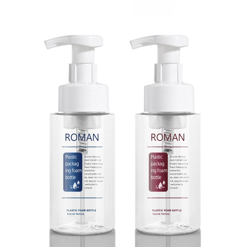 Plastic Leuke Ronde Handdesinfecterend Reinigingsschuim Pompfles 200 ml 300 ml 500 ml Maten voor Gezichtsreiniger Shampoo Verpakking Plastic Leuke Ronde Handdesinfecterend Reinigingsschuim Pompfles 200 ml 300 ml 500 ml Maten voor Gezichtsreiniger Shampoo Verpakking