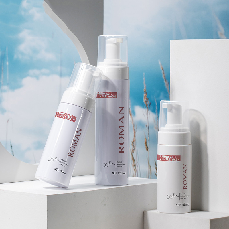 Plastic Zachte Reiniging Schuimende Handzeep Pompfles Schuimdispenser Gezichtsverzorging Reinigingsmiddel Fles 100ML 120ML 150ML 200ML