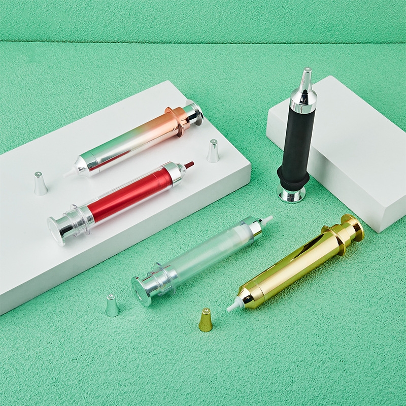 10 ml 15 ml 20 ml cosmetische oogserum crème injectiebuis spuitvormige fles zonder lucht 10 ml 15 ml 20 ml cosmetische oogserum crème injectiebuis spuitvormige fles zonder lucht