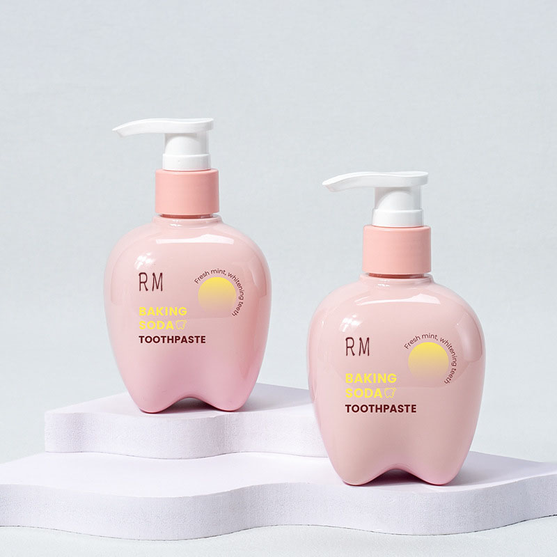 150 ml 200 ml 250 ml Lotion Pomp Crème Fles Prive Logo Gezicht Wassen Tandpasta Shampoo Gezichtsmasker Valse wimpers Fles