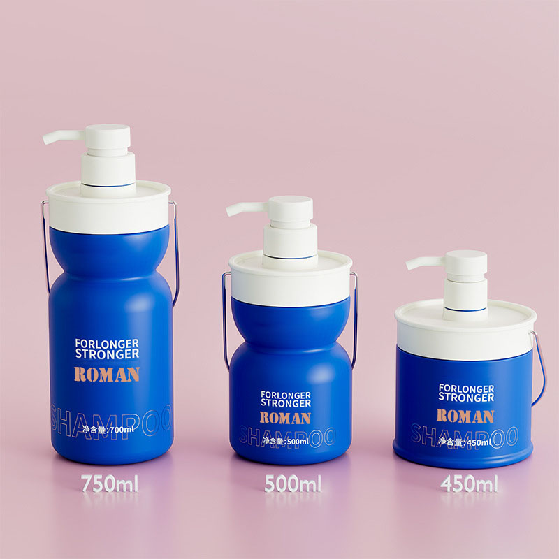 450 ml 500 ml 750 ml Plastic Pet Lege Lotion Fles Baby Haarolie Shampoo en Conditioner Cosmetische Container Kids Shampoo Flessen
