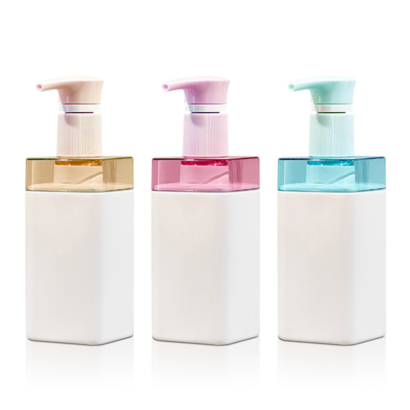 500 ml 750 ml luxe lege cosmetische vierkante schouder plastic hotellotion shampoo pompfles en conditioner met handwaszeepdispenser 500 ml 750 ml luxe lege cosmetische vierkante schouder plastic hotellotion shampoo pompfles en conditioner met handwaszeepdispenser
