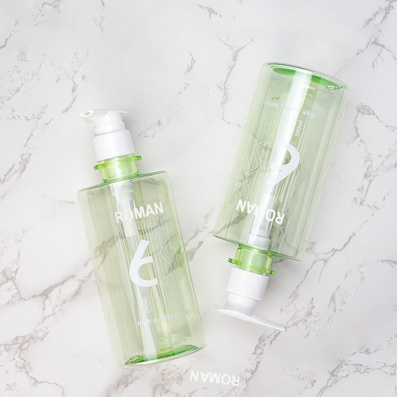 Groene Plastic PET Huidverzorging Gezichtsreiniger Olie Body Scrub Waslotion Haarspray Shampoo en Conditioner Pompflessenset Groene Plastic PET Huidverzorging Gezichtsreiniger Olie Body Scrub Waslotion Haarspray Shampoo en Conditioner Pompflessenset