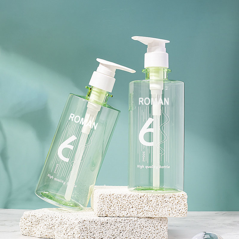 Groene Plastic PET Huidverzorging Gezichtsreiniger Olie Body Scrub Waslotion Haarspray Shampoo en Conditioner Pompflessenset Groene Plastic PET Huidverzorging Gezichtsreiniger Olie Body Scrub Waslotion Haarspray Shampoo en Conditioner Pompflessenset