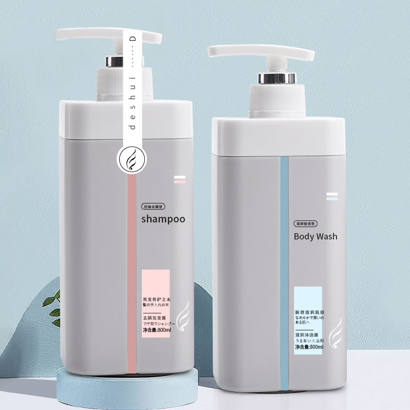 Hoge Capaciteit 500 ml 800 ml Plastic Verpakking Flessen voor Huidverzorging Lotion Haar Tonic Container Lege Shampoo en Conditioner fles