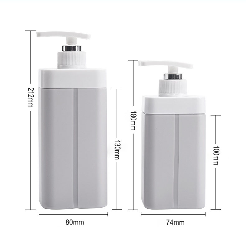 Hoge Capaciteit 500 ml 800 ml Plastic Verpakking Flessen voor Huidverzorging Lotion Haar Tonic Container Lege Shampoo en Conditioner fles Hoge Capaciteit 500 ml 800 ml Plastic Verpakking Flessen voor Huidverzorging Lotion Haar Tonic Container Lege Shampoo en Conditioner fles