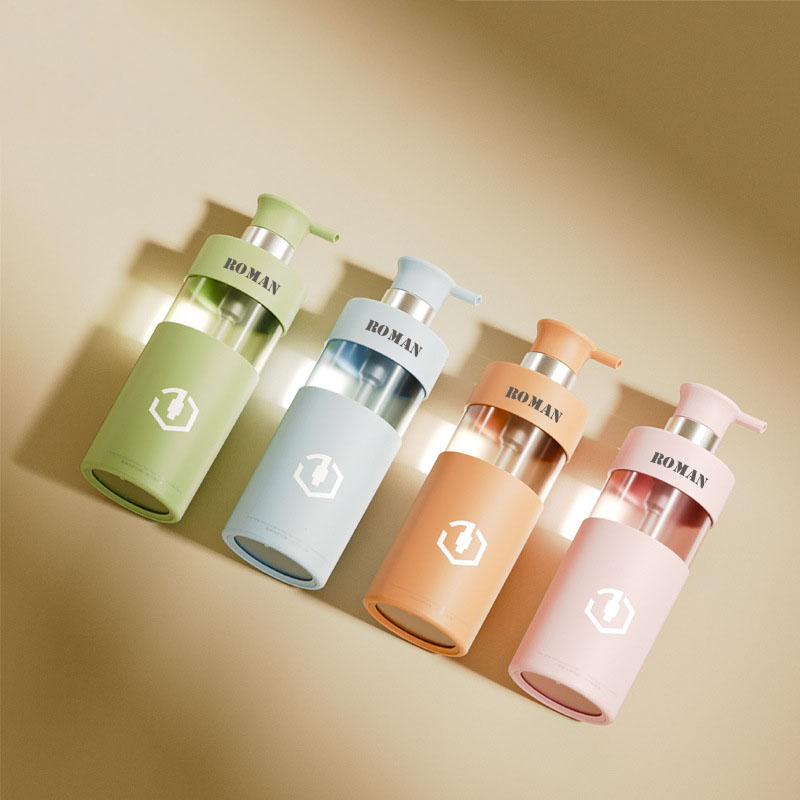 Luxe 100 ml 200 ml 300 ml 450 ml 500 ml 700 ml bodylotionfles PET-plastic shampoo- en conditionerflessen Set cosmetische verpakkingen voor douchegel Luxe 100 ml 200 ml 300 ml 450 ml 500 ml 700 ml bodylotionfles PET-plastic shampoo- en conditionerflessen Set cosmetische verpakkingen voor douchegel