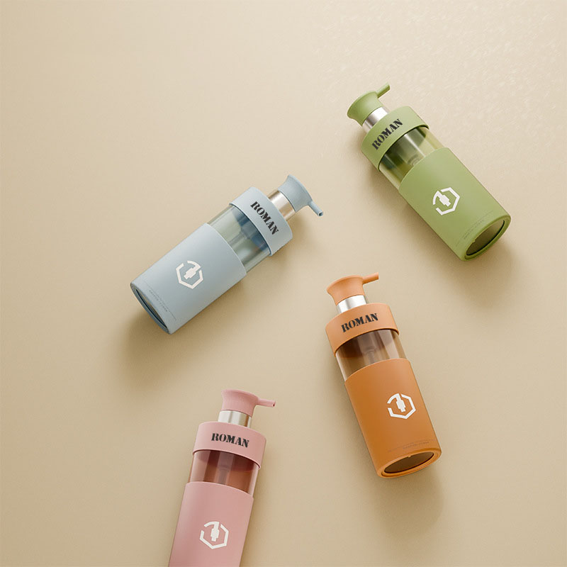 Luxe 100 ml 200 ml 300 ml 450 ml 500 ml 700 ml bodylotionfles PET-plastic shampoo- en conditionerflessen Set cosmetische verpakkingen voor douchegel Luxe 100 ml 200 ml 300 ml 450 ml 500 ml 700 ml bodylotionfles PET-plastic shampoo- en conditionerflessen Set cosmetische verpakkingen voor douchegel