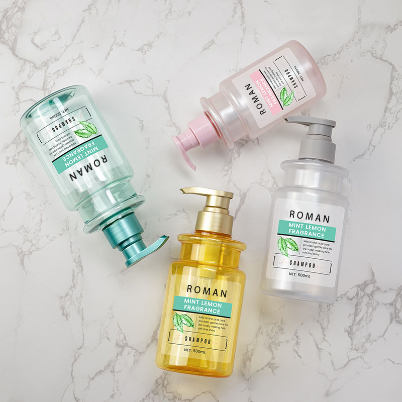 PET-fles 300 ml 500 ml Plastic Druk Transparante Bodylotion Shampoo Douche Fles Pomp Afdichting voor Crème Parfum Lichaamsverzorging PET-fles 300 ml 500 ml Plastic Druk Transparante Bodylotion Shampoo Douche Fles Pomp Afdichting voor Crème Parfum Lichaamsverzorging