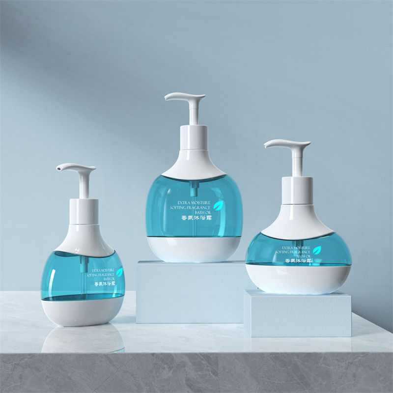 Sunshine 300 ml 400 ml 500 ml Groothandel Emulsie Fles PET Plastic Baby Lotion Fles Cosmetische Dispenser Emulsie Lege Fles