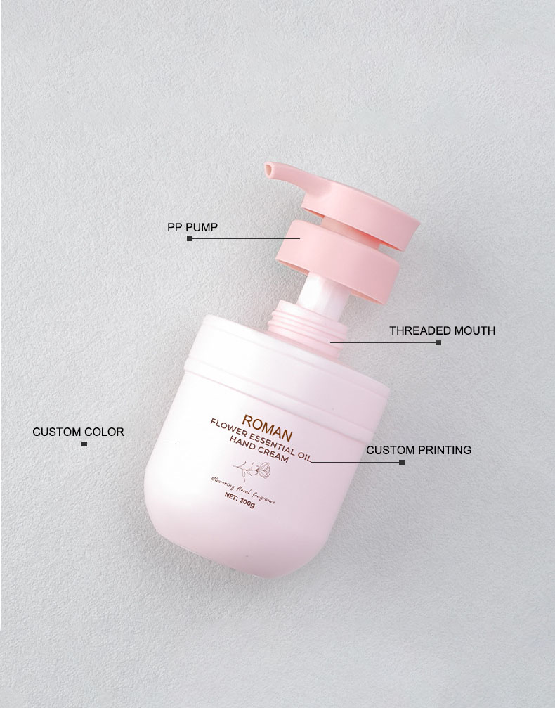 Duurzame lege plastic PE body wash fles Skincare verpakking Soft Touch babyshampoo fles bodylotion fles 300 ml Duurzame lege plastic PE body wash fles Skincare verpakking Soft Touch babyshampoo fles bodylotion fles 300 ml