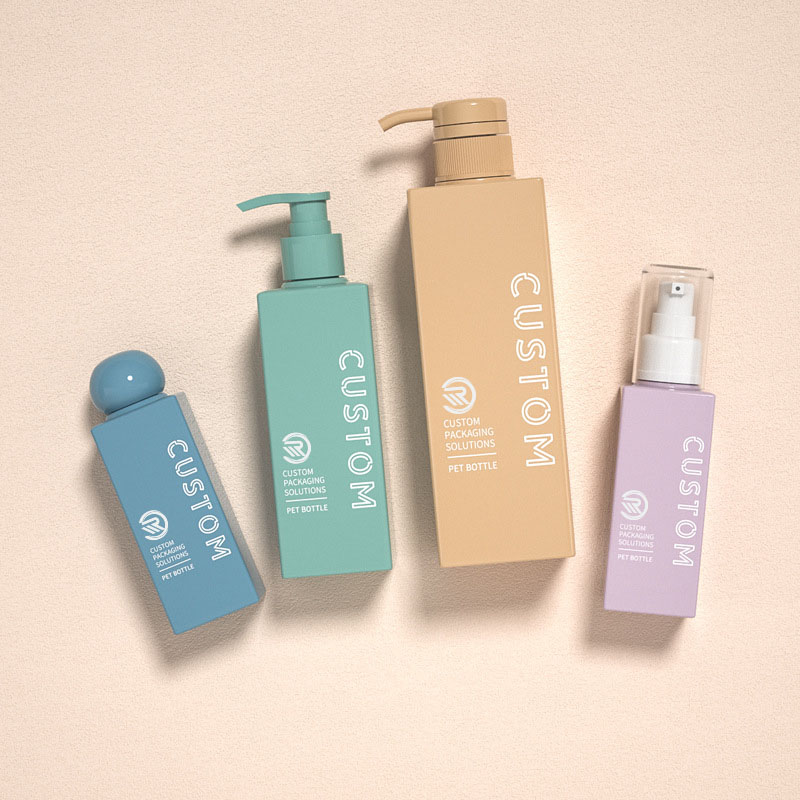 Premium plastic vierkante 200 ml 250 ml helder matte cosmetische lotionflessen voor huidverzorging Serum Premium tonerverpakking met kogelvormige schroefdop Premium plastic vierkante 200 ml 250 ml helder matte cosmetische lotionflessen voor huidverzorging Serum Premium tonerverpakking met kogelvormige schroefdop