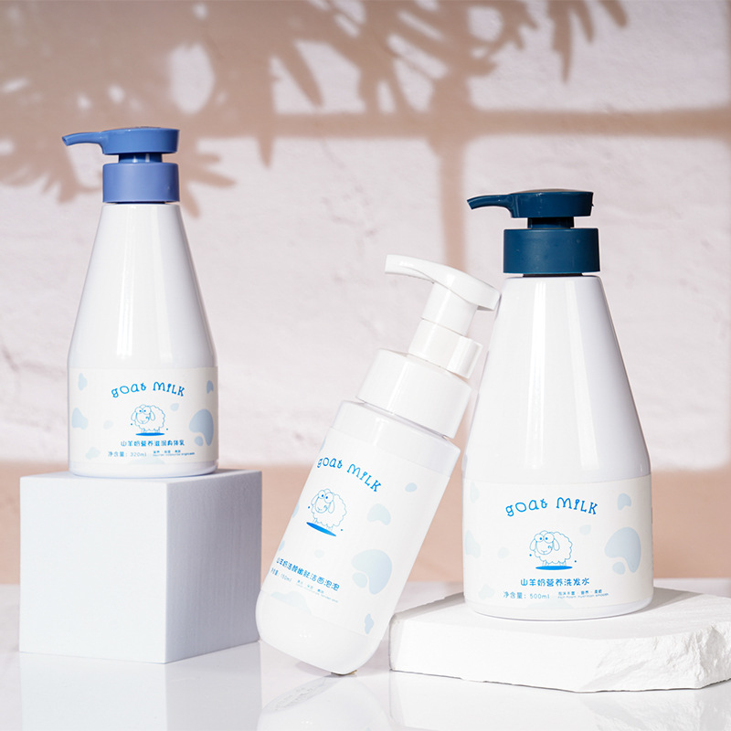 Private Label 300ml 500ml Zuivere Witte PET-plastic Fles Whitening Cream Hydraterende Melklotion met Lotionpomp Private Label 300ml 500ml Zuivere Witte PET-plastic Fles Whitening Cream Hydraterende Melklotion met Lotionpomp