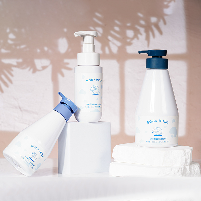 Private Label 300ml 500ml Zuivere Witte PET-plastic Fles Whitening Cream Hydraterende Melklotion met Lotionpomp Private Label 300ml 500ml Zuivere Witte PET-plastic Fles Whitening Cream Hydraterende Melklotion met Lotionpomp