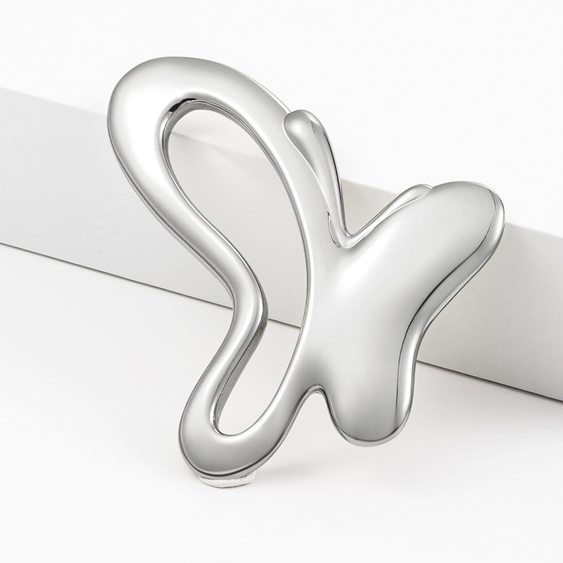 Vlinderzinklegering Gua Sha Tool Handheld Beauty Tools Draagbare oogcrème Stick Massager Vlinderzinklegering Gua Sha Tool Handheld Beauty Tools Draagbare oogcrème Stick Massager