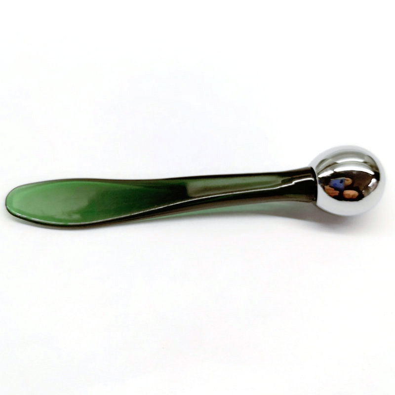 Oogcrème Massage Roller Gezicht Gezichtsmake-up Scheplepel Rose Gold Mini Metaal Roestvrij Staal Cosmetische Spatel Oogcrème Massage Roller Gezicht Gezichtsmake-up Scheplepel Rose Gold Mini Metaal Roestvrij Staal Cosmetische Spatel