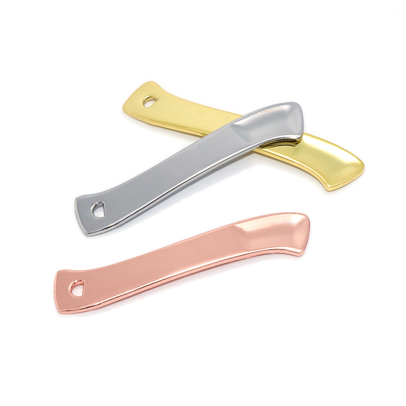 Gouden metalen mini kleine herbruikbare crème cosmetische spatel