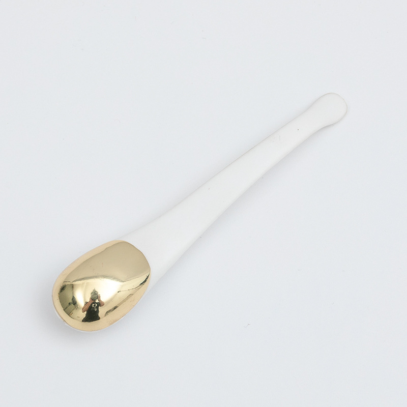 Goud Zilver Cosmetische Spatel Scoop Hoogwaardige Metalen Gezicht Oogcrème Lepel Schoonheid Make-up Gezichtsmasker Lepel Goud Zilver Cosmetische Spatel Scoop Hoogwaardige Metalen Gezicht Oogcrème Lepel Schoonheid Make-up Gezichtsmasker Lepel